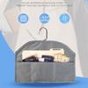 Waterproof Hide Pocket Safe Zipper Pouch Valuables Storage Bag  Under Hanging Clothes