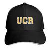 UCR  College Font Baseball Cap Snapback Flat Bill Strapback Dad Hat Six Panel Structured Crown