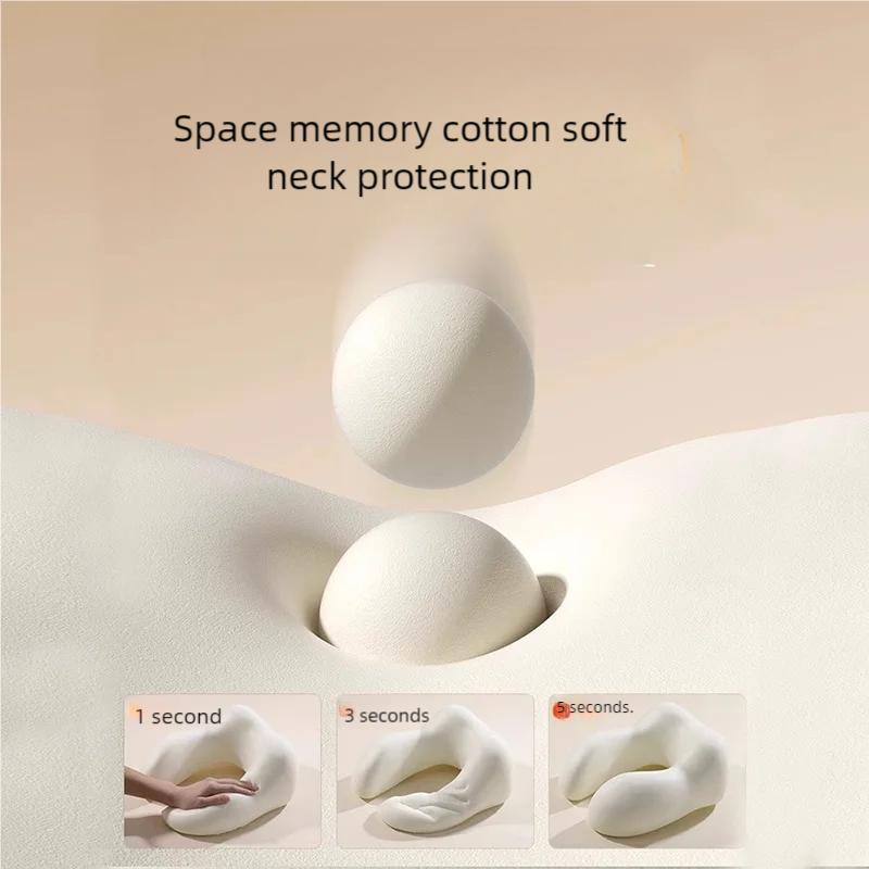U-Shaped Electric Neck Massage Pillow, Cervical Memory Sponge Neck Massager, Heated Massage Pillow, Suitable For Relaxing