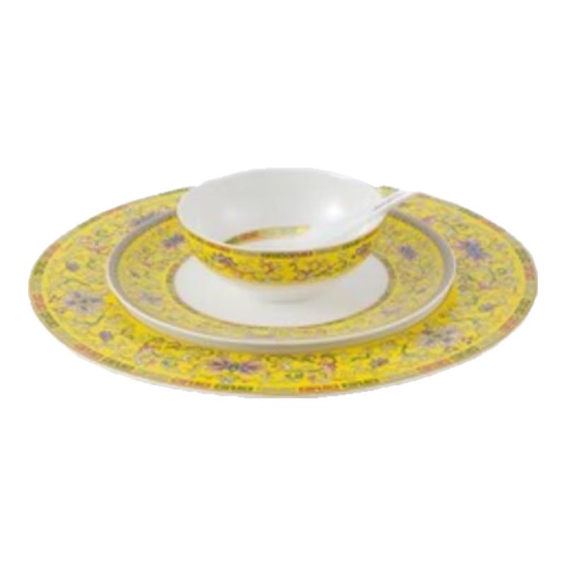 Qianxing Enamel Ceramic Dinner Set