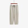Women's High-waisted Casual Pants Versatile Nine-inch Pants Summer Loose Wide-leg Harem Pants