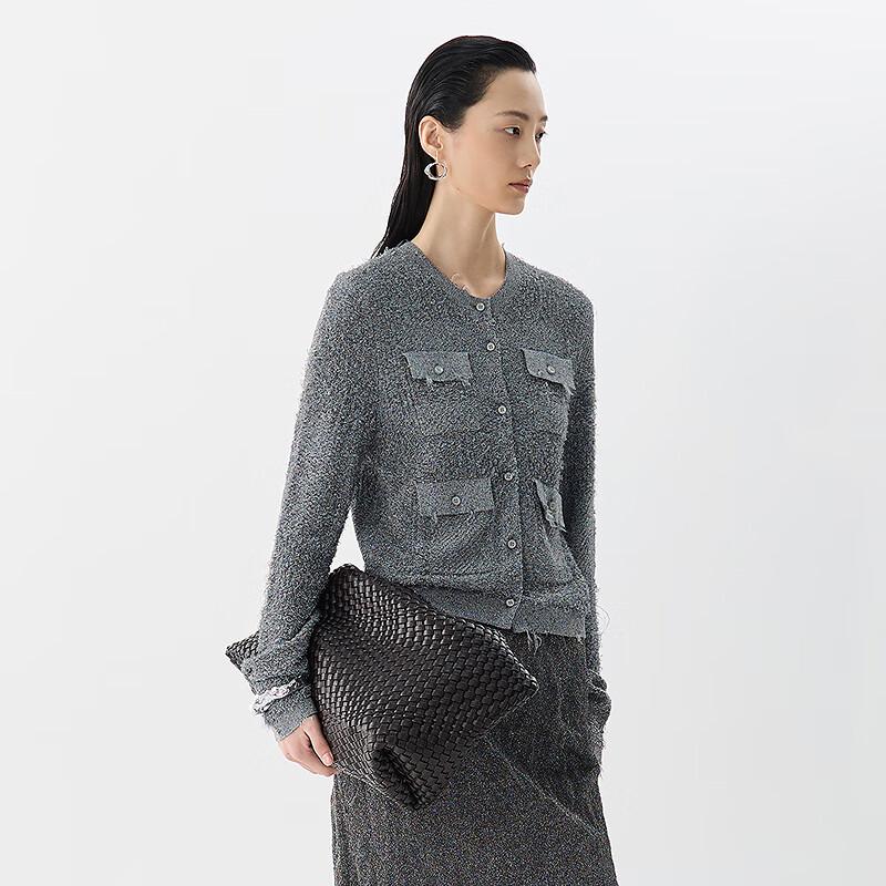 JNBY Spring 2025 Slim-Fit Cardigan Sweater