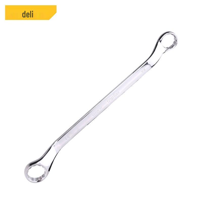 Deli Mirror Finish Double-Ended Ring Spanner