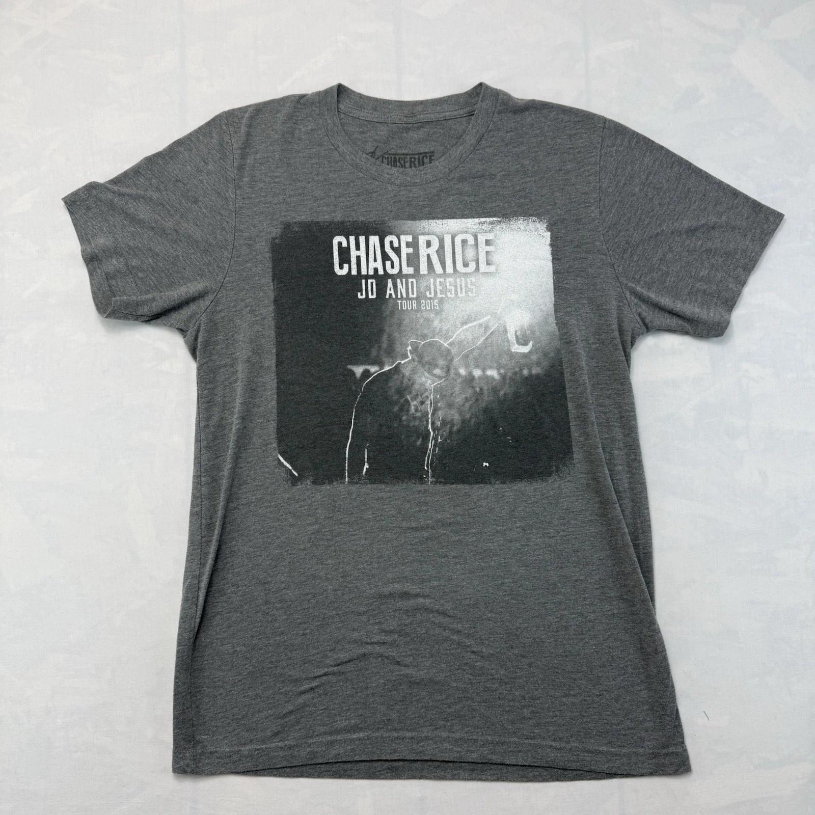 

Chase Rice JD And Jesus Tour 2015 Shirt Adult Medium Country Music Tee L