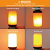E27 LED Dynamic Flame Effect Light Creative Corn Lamp Decorative Light 12W Bulbs Multiple Mode for Bar Hotel Restaurant Party