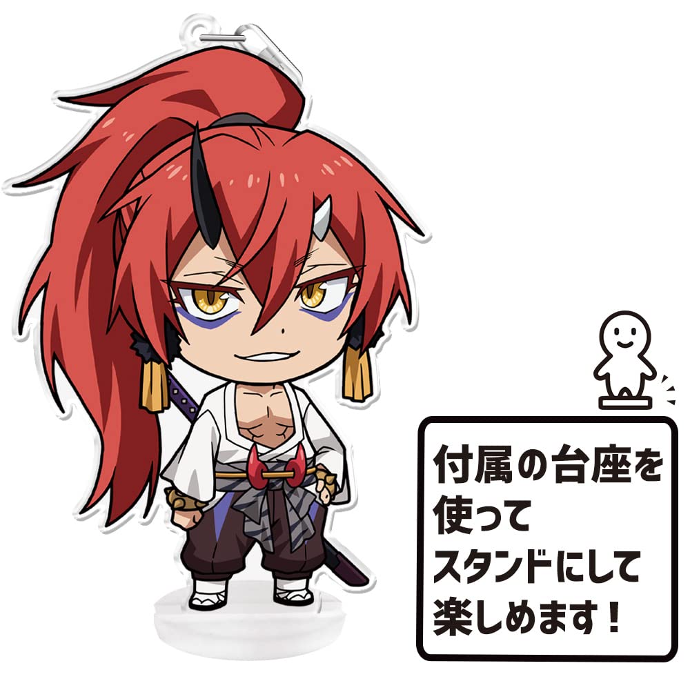 That Time I Got Reincarnated As a Slime The Crimson Bonds Puni Keychain Heero Movie Colle! (with Stand)