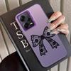 Black Fashion Lace Back Phone Cover Case for Xiaomi Poco C50 C51 X3 Pro F4 X3 NFC F3 GT X5