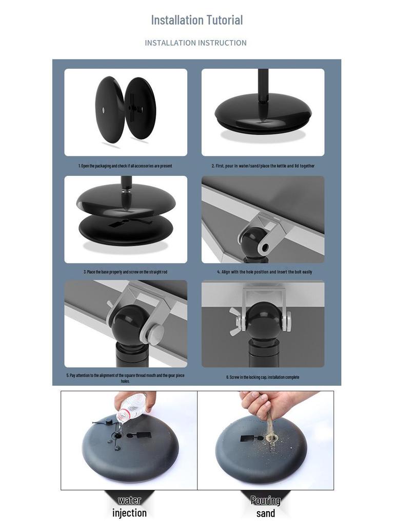 Stainless Steel Vertical Advertising Standee Display Stand for Hotels