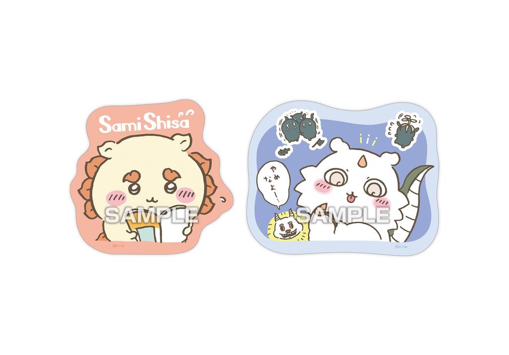 ENSKY Chiikawa Die-Cut Sticker Gum with Gum/Candy Toy [Box Set of 20]