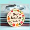 Cel mai Bun Profesor Din Toate Timpurile Breloc cu Scrisoare Pandantiv Decorativ Pentru Cadouri