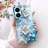 6.59'' Case For Xiaomi Poco X8 Pro 5G Cover Transparent Fashion Flowers Cute Cat Cool Painted Soft Casing 2511FPC34G