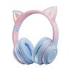 New Gradient E-sports Cat Ear Bluetooth Over-Ear Headset: High-Quality, Universal Wireless Gaming Accessory