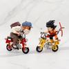 Anime Figur Dragon Ball Z Son Goku Herr Roshi Lokomotiven PVC Action Kame Sennin Motorrad Spielzeug für Kinder Sammler