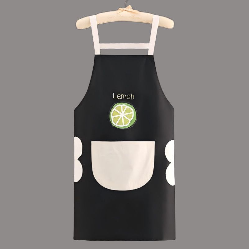 Waterproof and Oil-resistant Household Apron - Fashionable Kitchen Adult Workwear Apron