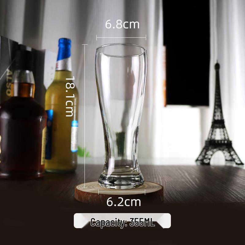 Libya Hercules Belgian Craft Beer Mug with Logo, Cinched Waist, Large Size