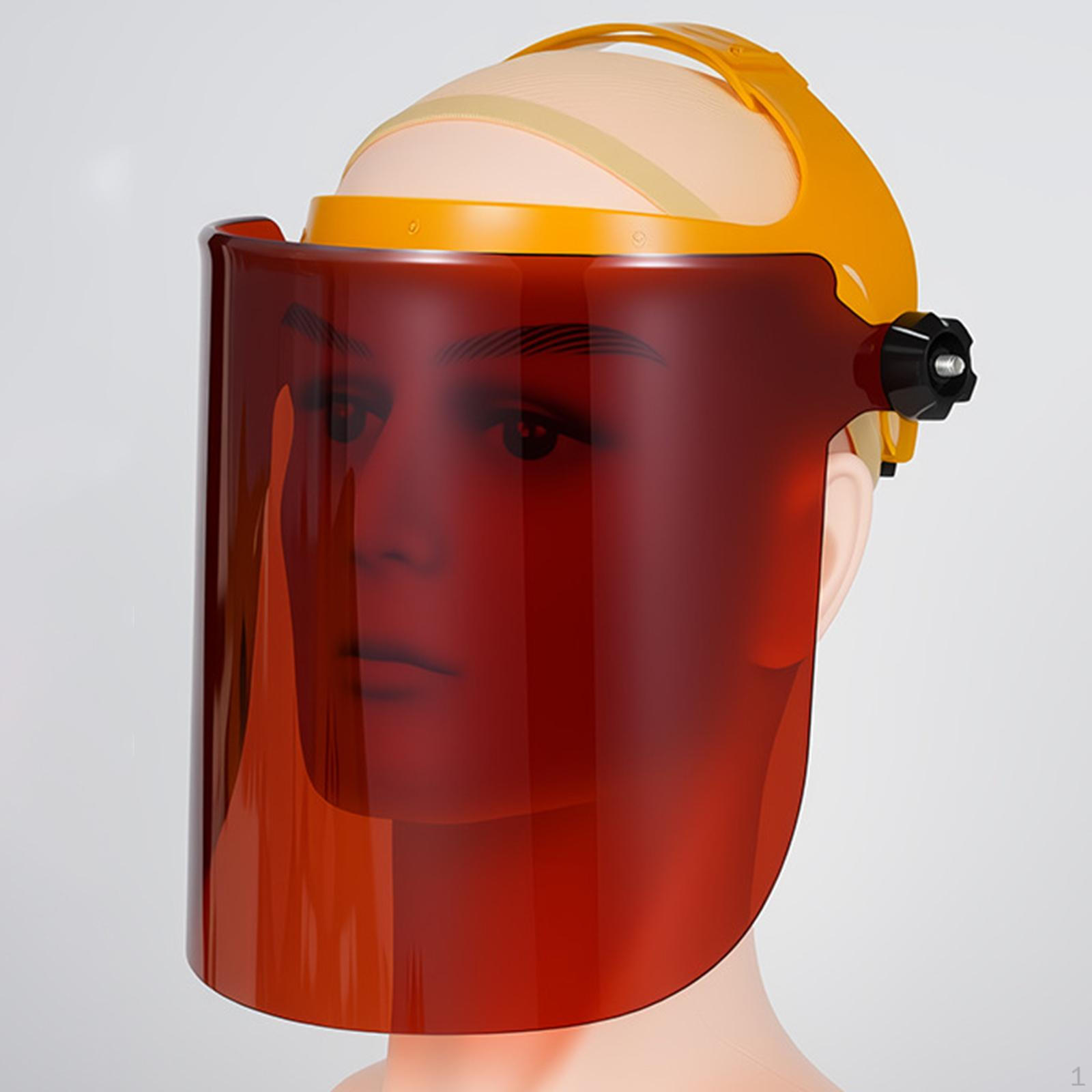 

Защитная маска для лица Пылезащитная Легкая Универсальная Полная защита для Сварки Шлифовки Прополки Работы Резки коричневый