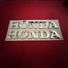 Honda Sticker Three-dimensional Electroplating HONDA Letter Waterproof Motorcycle Logo Suitable for PCX160CBR650and Other Models ajl256