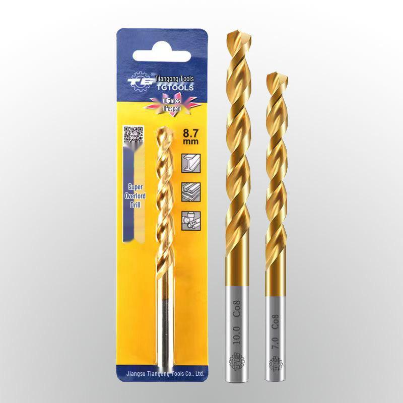Tiangong M42 Overlord 8% Cobalt High-Speed Steel Twist Drill Bit for Stainless Steel
