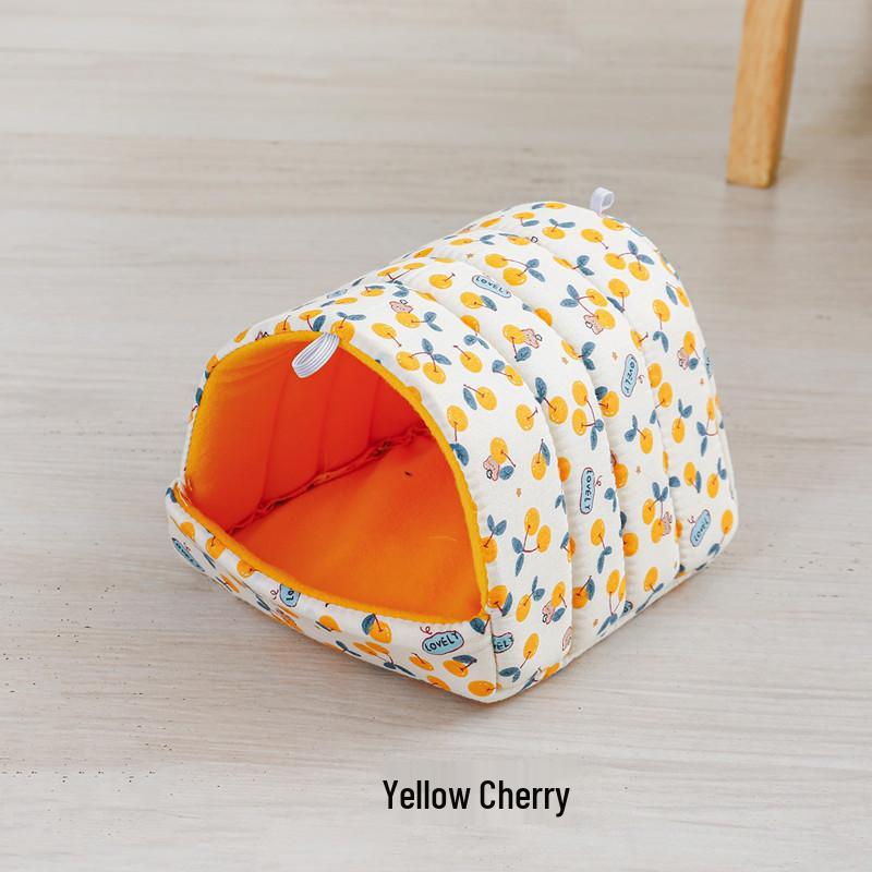 Cozy Cotton Nest & Hammock for Small Pets: Hamsters, Sugar Gliders, Rabbits, Rats, Parrots, Guinea Pigs