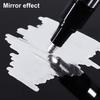 3Pcs Mirror Chrome Marker Pen Golden Silver Color Bronze Waterproof Model Painting Marking DIY Art Projects Permanent Metallic Liquid