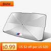 LFRNN1 Car Sticker Car Windshield Sunshade Anti UV Protector Parasol For BMW E53 E70 E71 E72 E83 X1 X2 X3 X4 X5 X6 X7 E84 F48 F49 F39 F