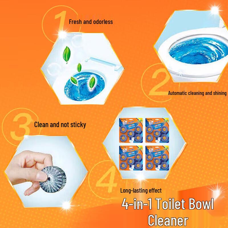 Mr Muscle Automatic Toilet Bowl Cleaner Tablets