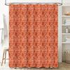 Bathroom Shower Curtain Waterproof Vintage Floral Pattern Fabric Decor Washable Modern Home Textile Room Divider