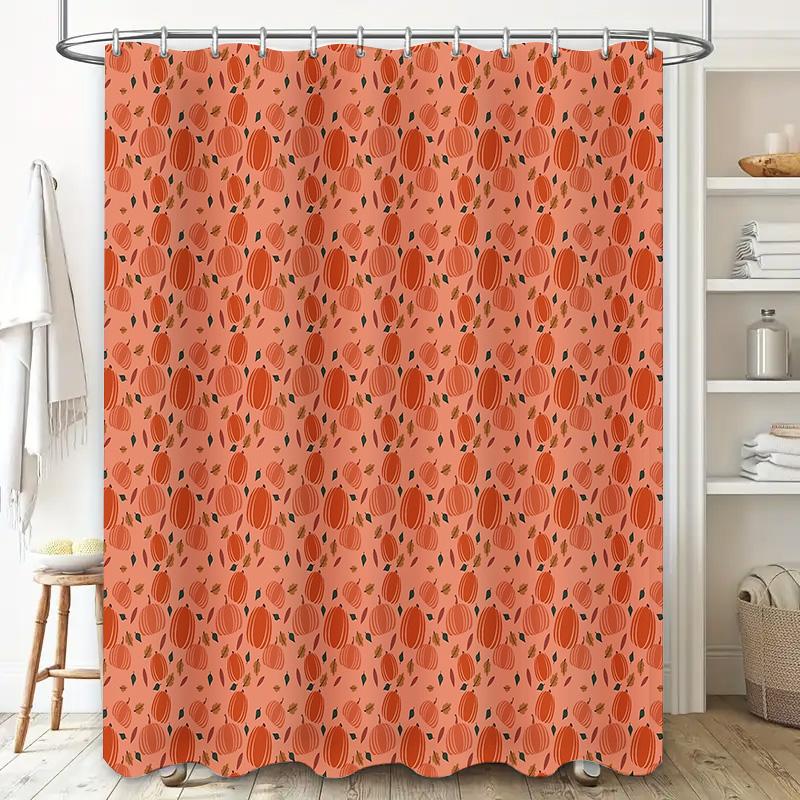 Bathroom Shower Curtain Waterproof Vintage Floral Pattern Fabric Decor Washable Modern Home Textile Room Divider