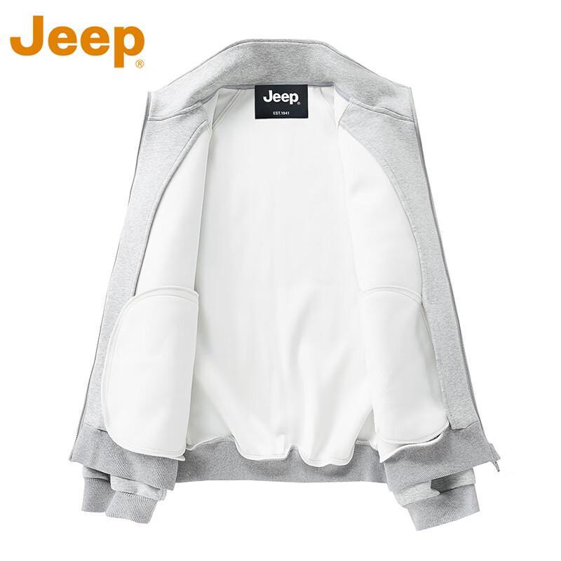 Jeep Men's Stand-up Collar Casual Jacket