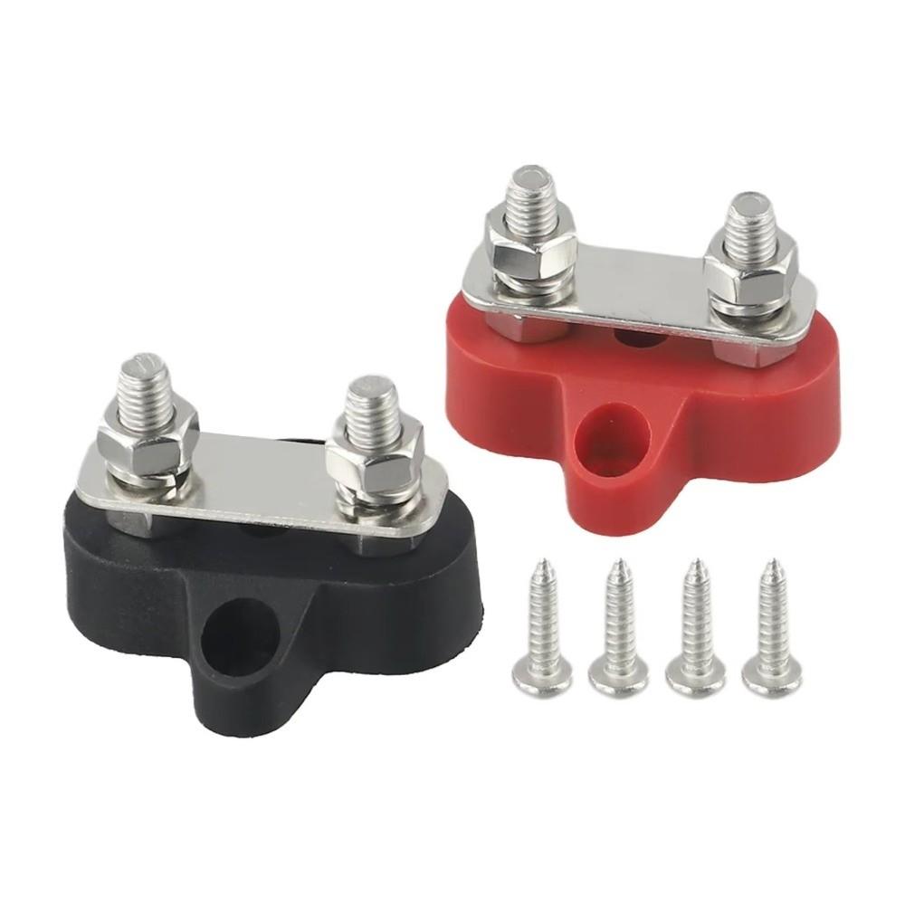 Corrosion Resistant Battery Connection Kit Flame-Retardant Dual Connection Bolt Car Battery