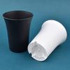 2-10Pcs Round Thickened Flowerpot Deepened Succulent Flower Nursery Pot White/Black Plant Vientiane Basin Home Garden Decoration