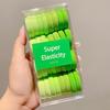 Dopamine Color Hair Ties for Kids: High Elasticity, Gentle On Hair, Canned for Convenience