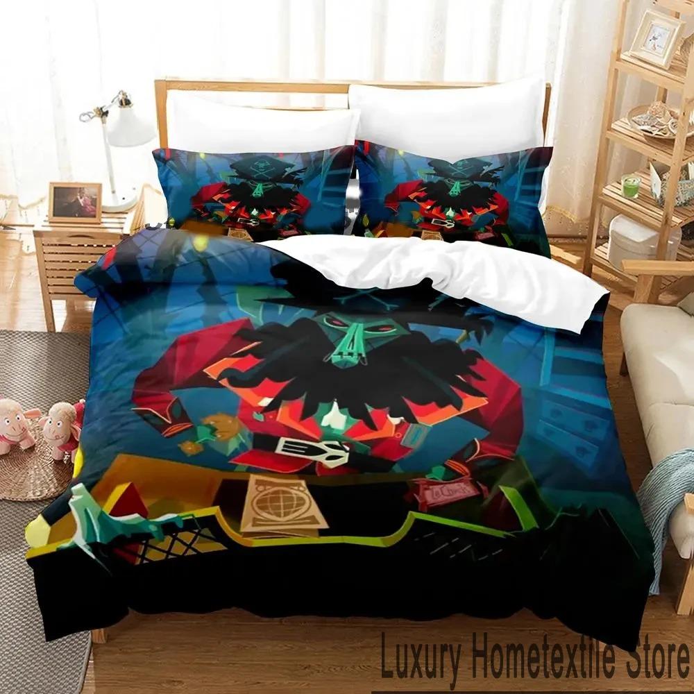 3D Print Monkey Island Lechuck Bedding Set Boys Girls Twin Queen King Size Duvet Cover Pillowcase Bed Boys Adult