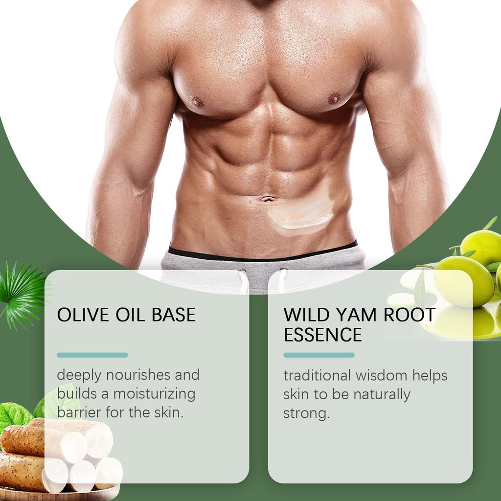 Ximonth Men's Yam Cream Gentle Daily Body Moisturizer For Nourishing Skin Care