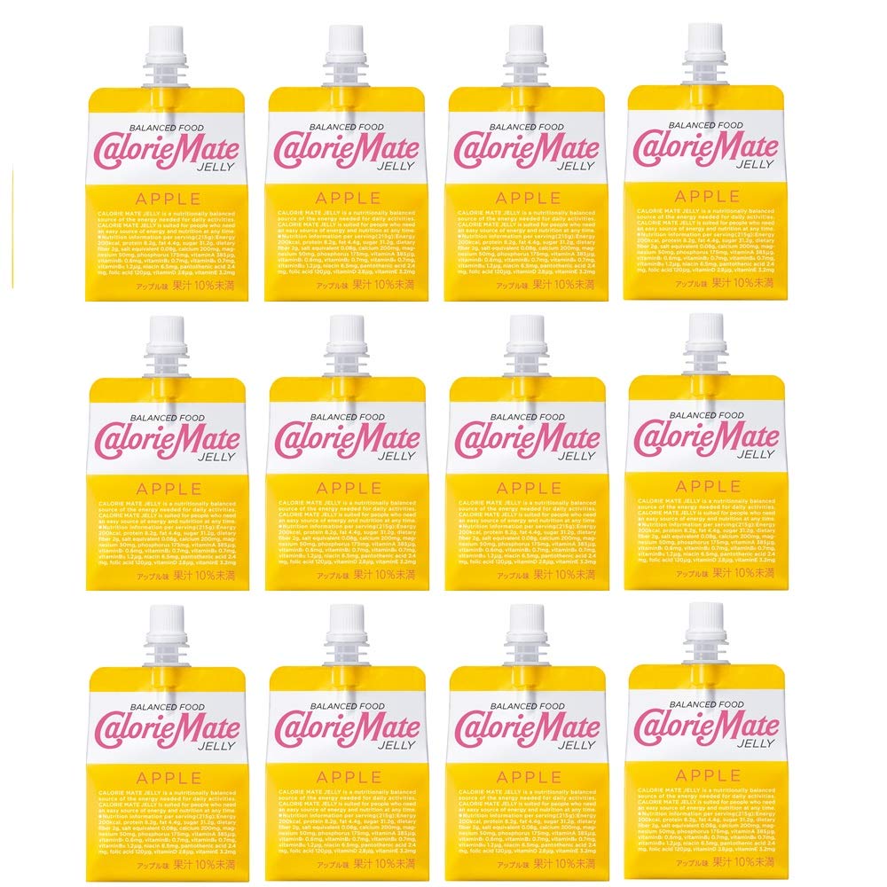 

Otsuka Pharmaceutical Calorie Mate Желе Яблочный вкус 215г x 12 пакетиков