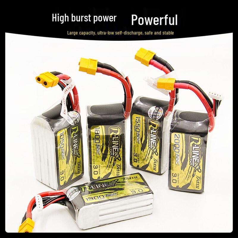 Gens Ace Rline Gold Brick 3.0 120C FPV Lipo Battery