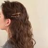 Acrylic irregular smudge hairpin spring and summer simple and versatile one-word clip fashion casual hair accessories headgear