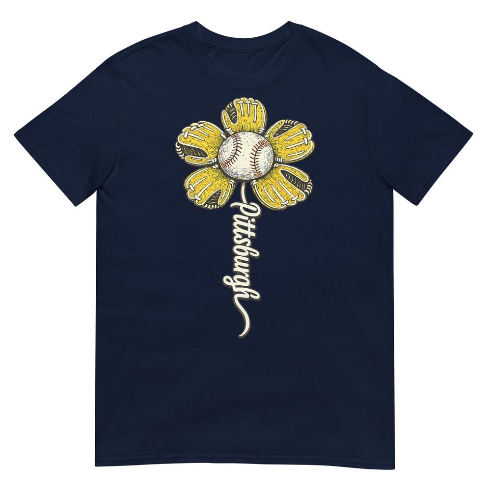 Pittsburgh Flower For Unisex Unisex Boys Girls Kids Tshirt S