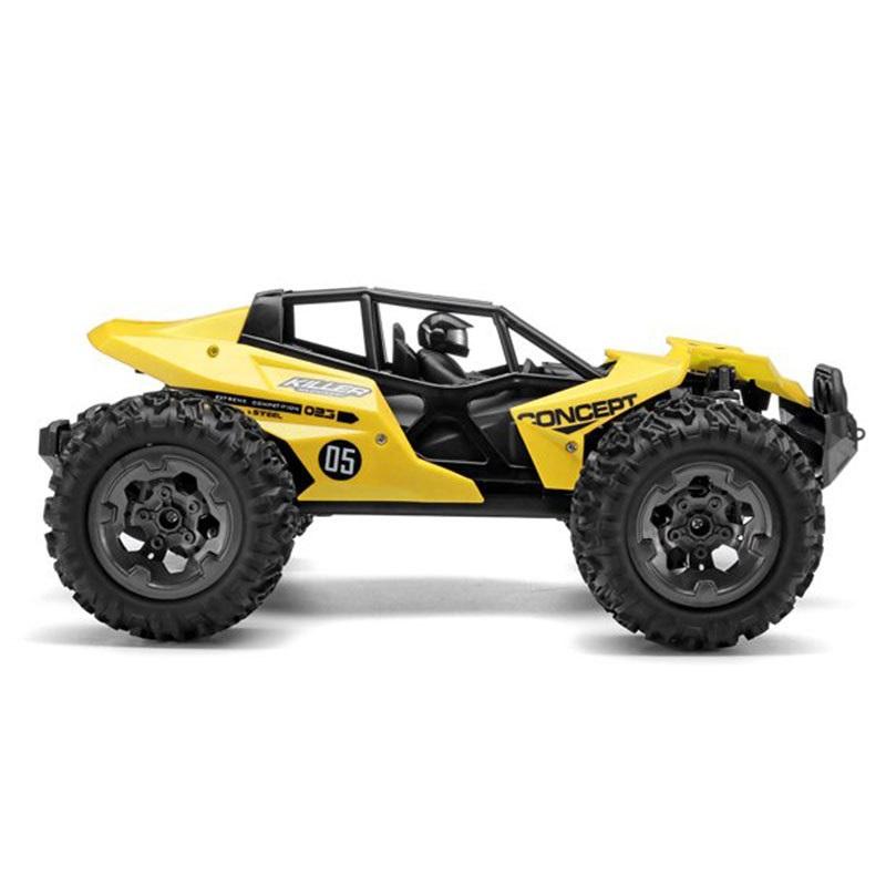 1:12 Scale 2.4G RC Off-Road Muscle Car, 25km/h High Speed Large Wheel Remote Control Toy for Kids