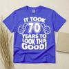 70th Birthday Tshirt Born In 1956 Seventy Years Old Gift Idea It Took Years Tee