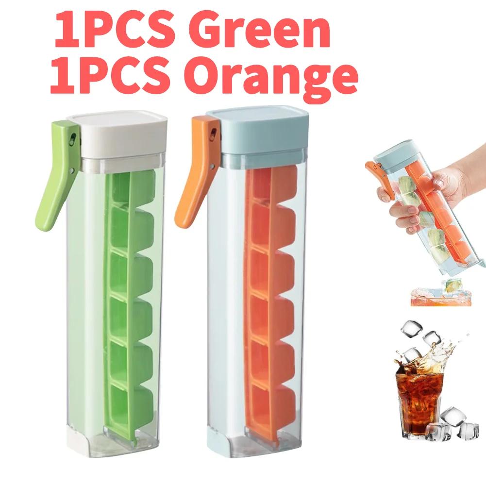 1-5PCS One-handed Pressing Ice Latticeasy Push and Pop Out Cube Ice Maker Home Creative Ice Mould Homemade Small Ice Moulds