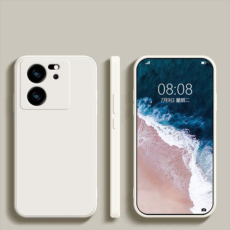 Pentru Mi 13T 13 T Mi13T Pro Husă de Lux Pătrată Silicon Lichid Huse de Telefon Pentru Xiaomi Mi 13T Mi 13 T Pro Mi13T Pro 5G Husă Moale de Spate