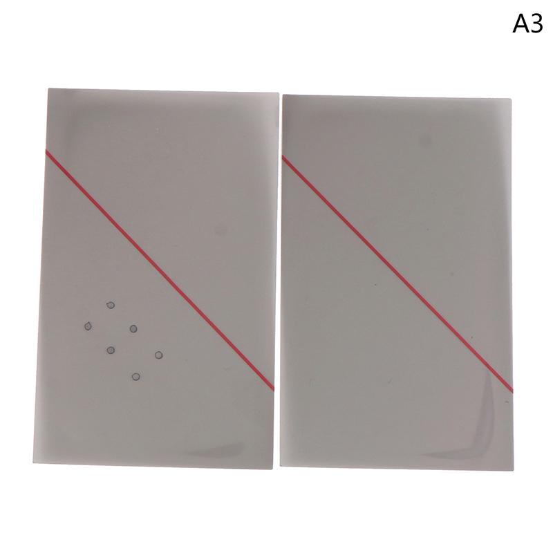 

2 шт. Поляризационная пленка для экрана Gamboy Advance Gba Sp Gb Dmg Gbp Gba Gbc Ngp Wsc с подсветкой, Модификация поляризационной детали