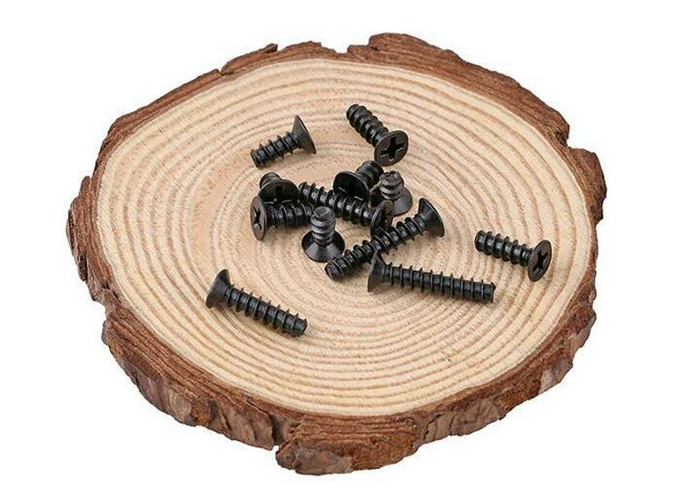 304 Stainless Steel Black Zinc Self-Tapping Screws: M2, M2.3, M2.6, M3, M4, Pan & Countersunk Flat Head