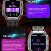 2025 New 1000mAh Battery Outdoor Smart Watch 2.13-Inch HD Screen Heart Rate Blood Pressure Waterproof Compass Sport Mode Smartwatch