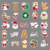 50pcs Christmas Stickers, Waterproof, Self Adhesive, for Water Bottles, Ipad, Skateboard, Luggage, Phone