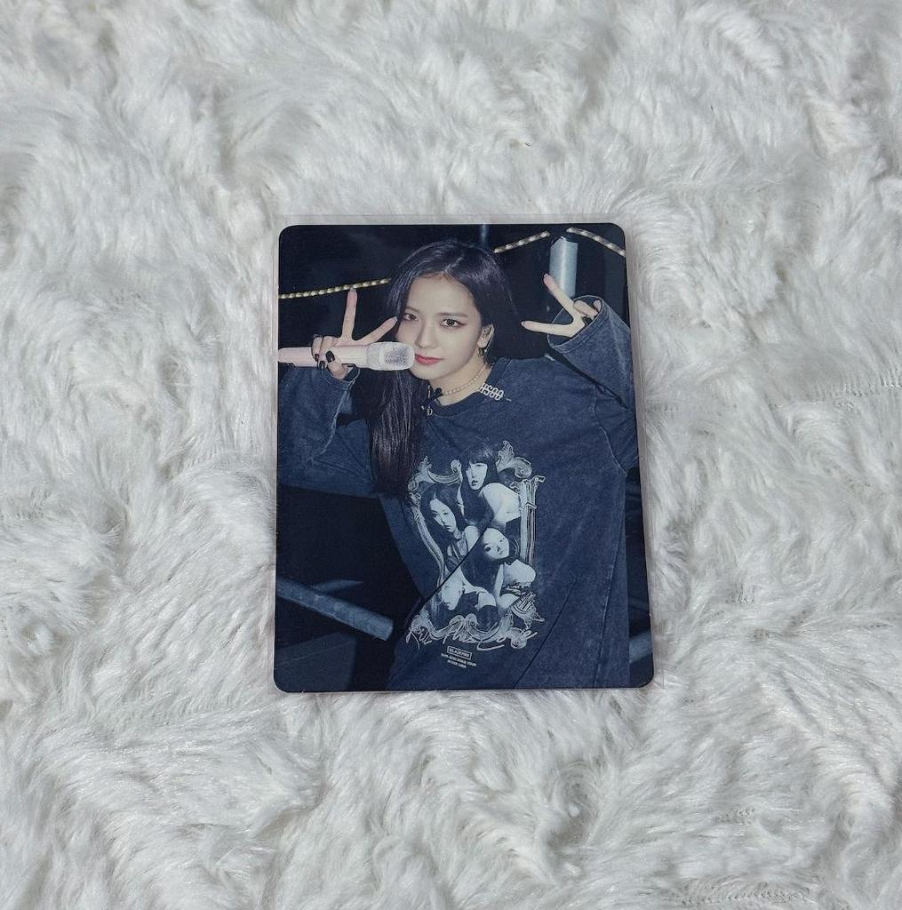 [USED] Official BLACKPINK 2019 World Tour Jisoo Trading Card