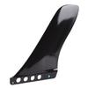 Surfbrett Finne 9,25 Zoll schraubenlose Montage Nylon Glasfaser Paddleboard Heckfinne zum Ersatz Schwarz