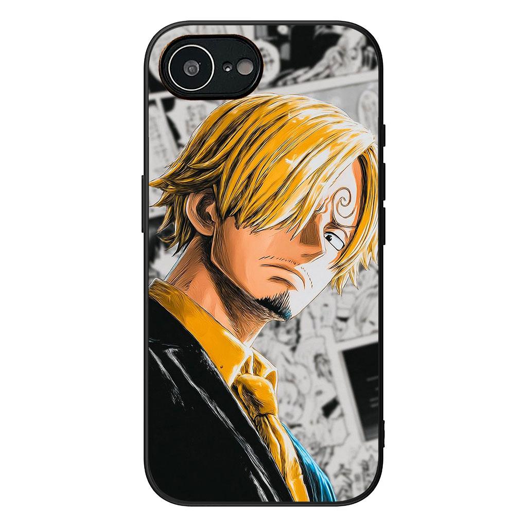 for Motorola Moto G54 G05 G24 G55 G75 G85 G15 G57 G86 Power Edge 50 30 Fusion neo Pro Case Anime Sanji Luffy One Zoro Piece