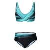 2025 Euro-American Sexy Split Bikini Women's Swimwear